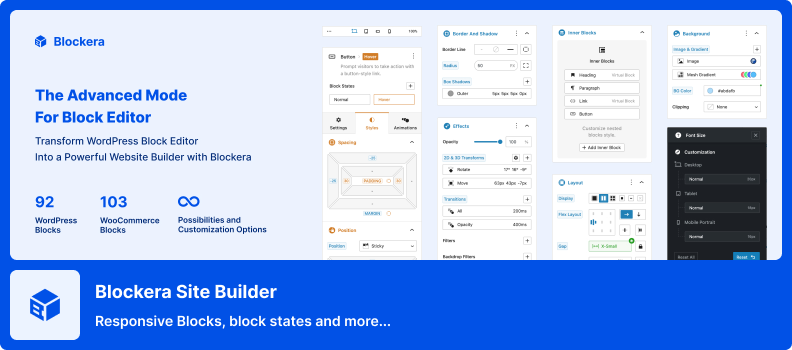 blockera site builder