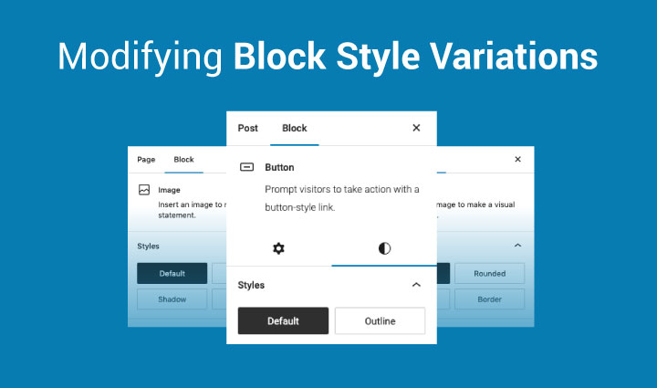 modifying block style variations